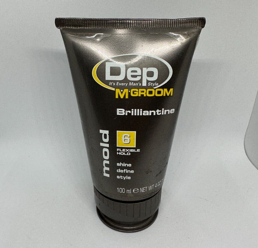 DEP M Groom Brilliantine Mold Flexible Hold 6 *RARE