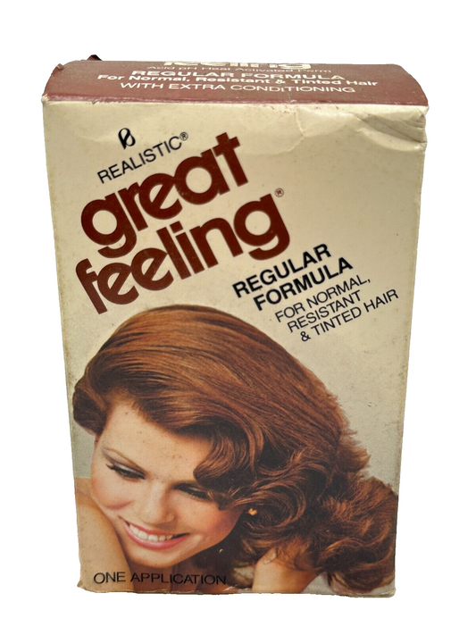 Vintage Revlon Realistic Great Feeling Regular Formula Normal Resistant Tinted