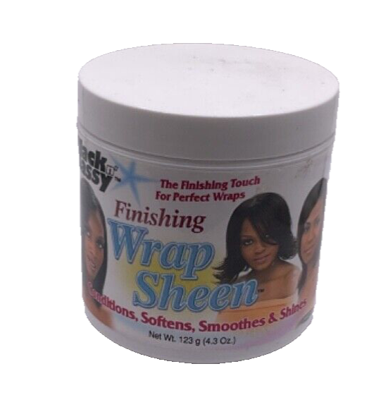 Black N' Sassy Finishing Wrap Sheen 4.3oz
