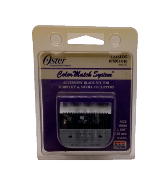 Oster Turbo 111 0000 Hair Clipper Blade #76911-016