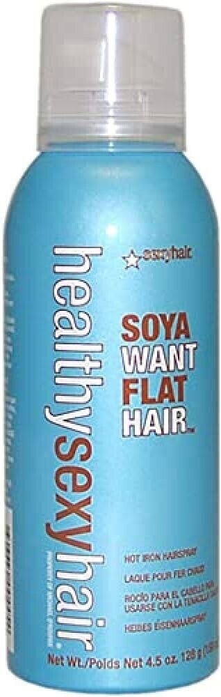 Healthy Sexy Hair Soya Want Flat Hair Spray 4.5oz