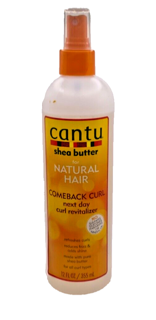 Cantu Shea Butter Comeback Curl Next Day Curl Revitalizer 12oz