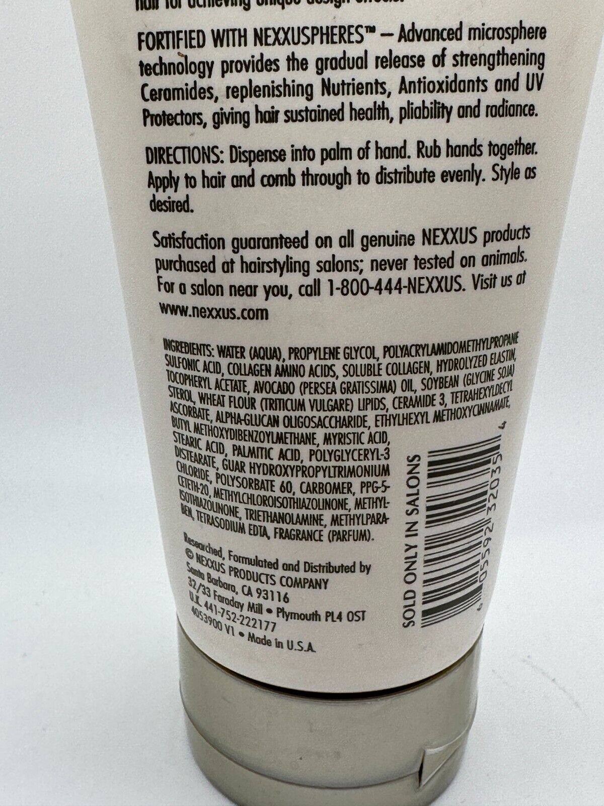 Nexxus STYLING GEL PURE CONTROL STYLIZER 5 oz
