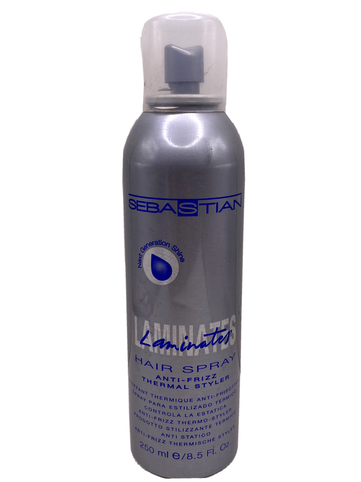 SEBASTIAN LAMINATES SPRAY ANTI FRIZZ THERMAL STYLER 8.5 OZ