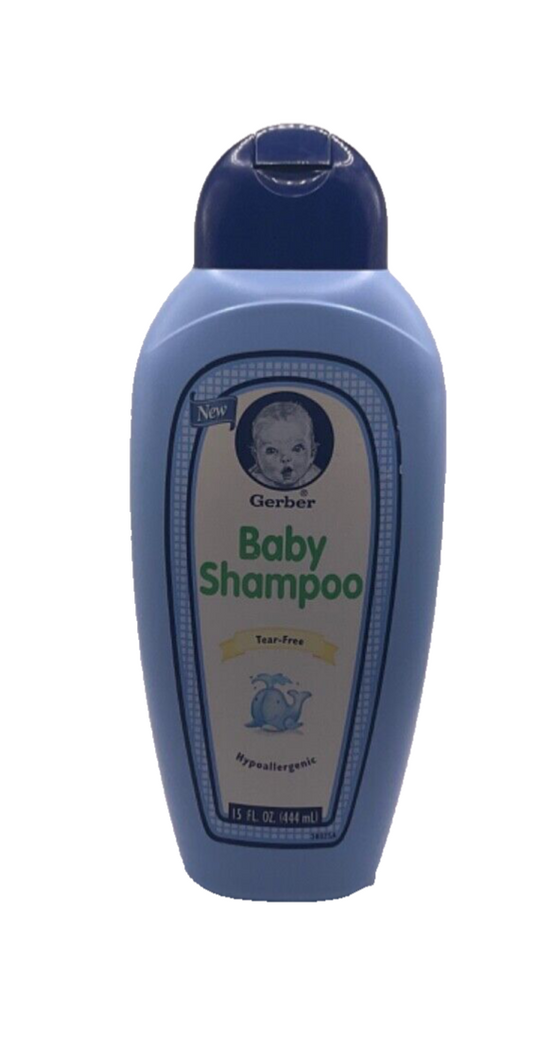 Gerber Baby Shampoo Tear Free Hypoallergenic / 15 oz