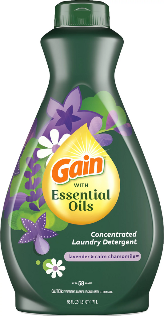Gain Lavender & Calm Chamomile Laundry Detergent 42 fl oz