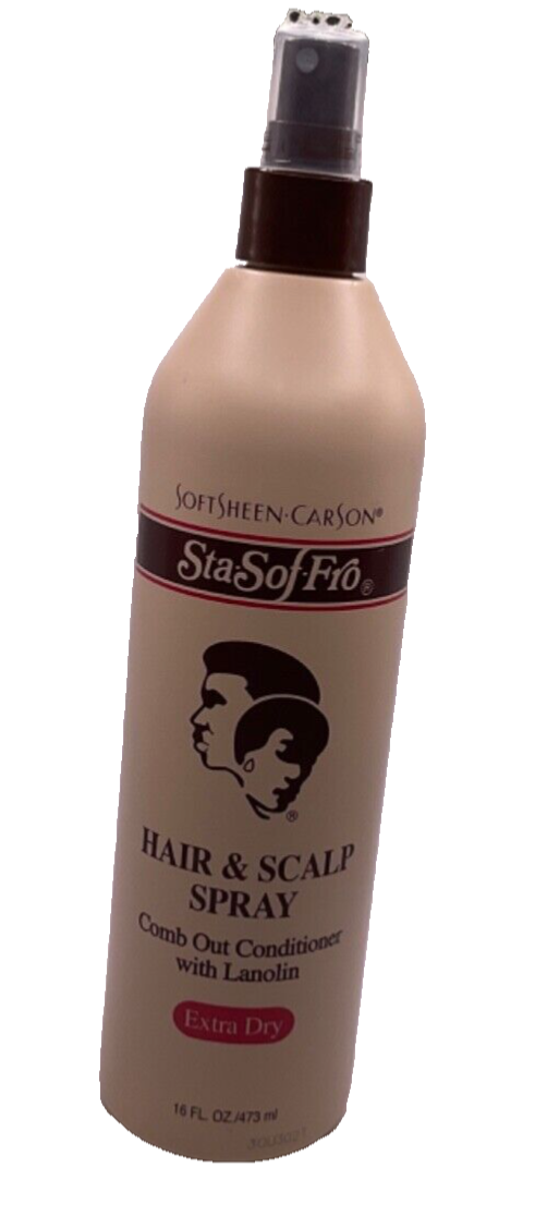 Softsheen Carson Sta-Sof-Fro Hair & Scalp Spray Extra Dry/16 fl oz