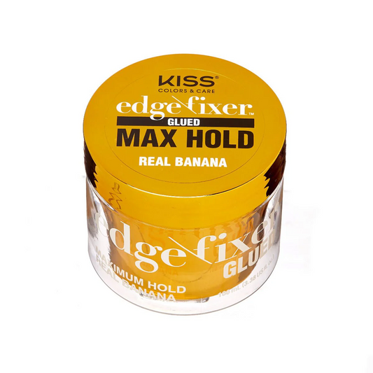 Kiss Edge Fixer Glued Max Hold-Real Banana 1.01 fl oz