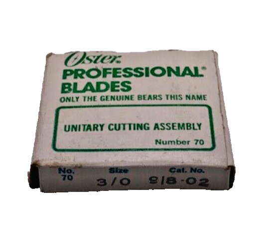 Oster Professional Blades Unitary Cutting Assembly No.70 Size 3/0 (918-02)