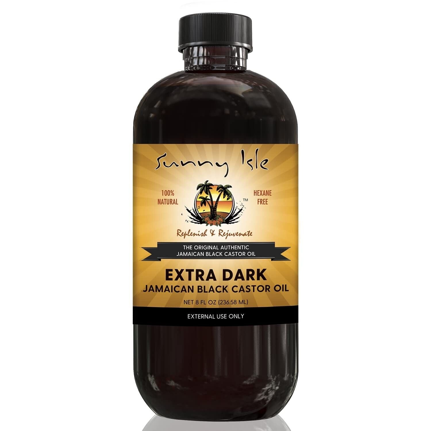 Sunny Isle Extra Dark Jamaican Black Castor Oil/ 8 fl oz