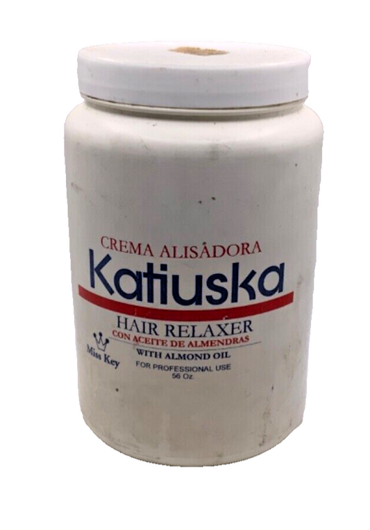 Crema Alisadora Katiuska Hair Relaxer With Almond Oil 56oz