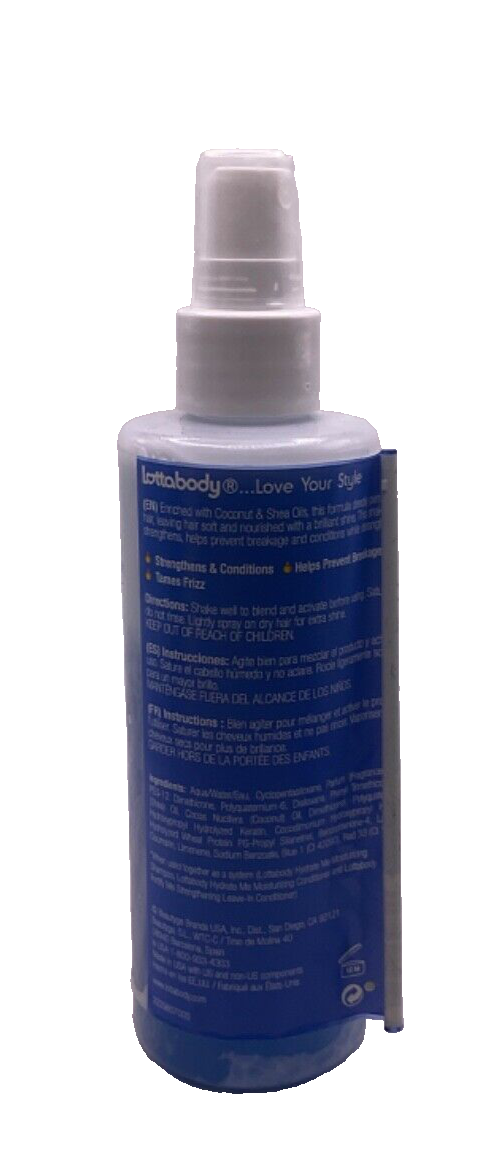 Lottabody Coconut & Shea Oils Fortify Me Strengthening Leave-in Conditioner/ 8oz