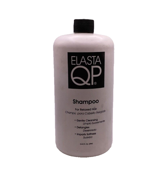 Elasta QP Shampoo For Relaxed Hair  33.8 OZ NEW