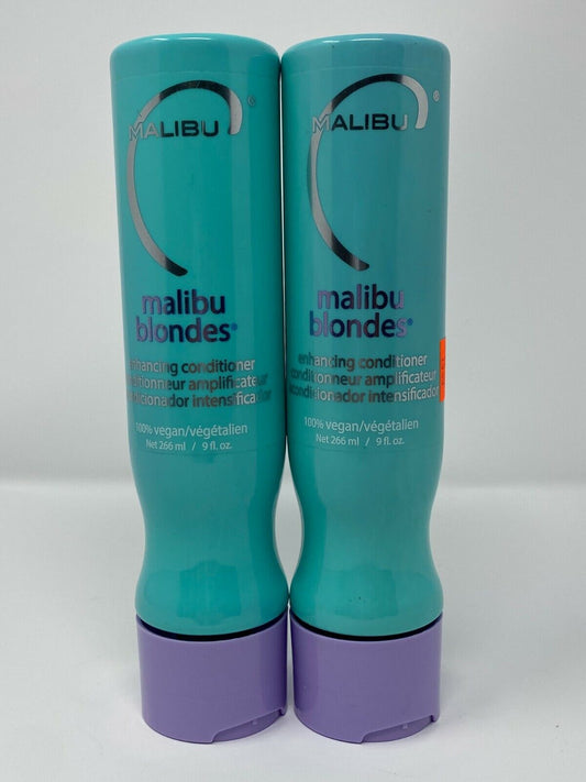 (2) Malibu C Blondes Enhancing Conditioner 9 oz