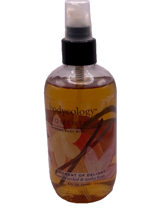 Bodycology Moment Of Delight Body Mist Vanilla Orchid & Tonka Bean 8 fl oz