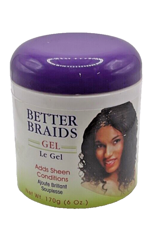 Better Braids GEL Adds Sheen Conditions 6oz *RARE