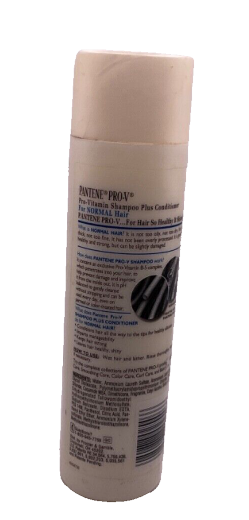 NEW Pantene PRO-V 2 in 1 Shampoo + Conditioner for NORMAL Hair 13oz VINTAGE