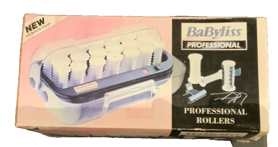 VINTAGE Babyliss Professional Rollers with Butterfly Clamps