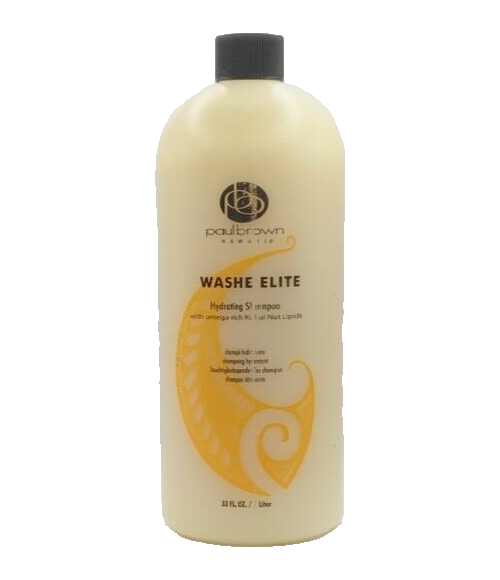 PAUL BROWN HAWAII WASH ELITE HYDRATING SHAMPOO 33 OZ NEWEST PACKAGE FRESH