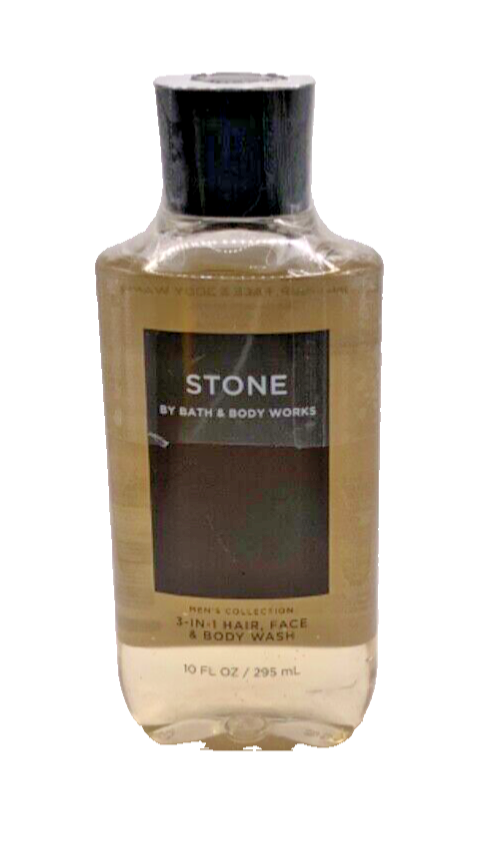 Bath & Body Works Stone Men’s Collection 3-In-1 Hair, Face & Body Wash 10oz