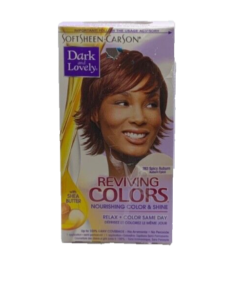 Softsheen Carson Dark and Lovel Reviving Colors 393 Spicy Auburn