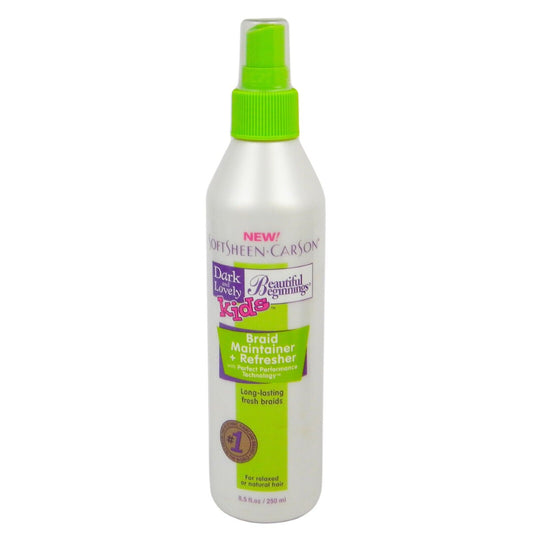 Dark and Lovely Kids Beautiful Beginnings Braid Maintainer+Refresher 8.5oz