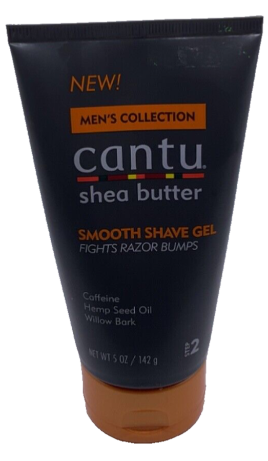 Cantu Men's Shea Butter Smooth Shave Gel 5 Oz