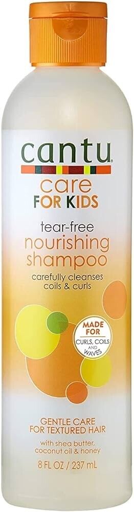 Cantu Care For Kids Tear-Free Nourishing Shampoo For Textured Hair/8oz