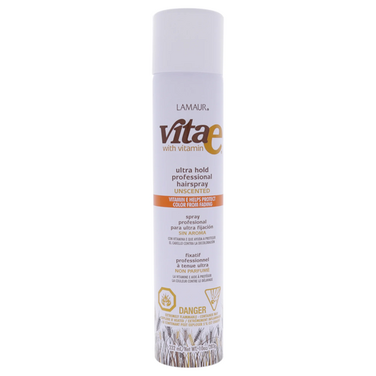 Lamaur VitaE Ultra Hold Professional Hairspray Unscented/10oz