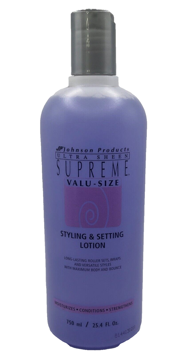 Ultra Sheen Supreme styling & setting lotion 25.4 fl oz. New