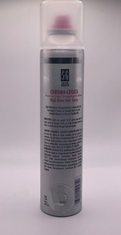 Salon Grafix Chroma-Logica Preserves Color High Gloss Hair Spray / 8 oz