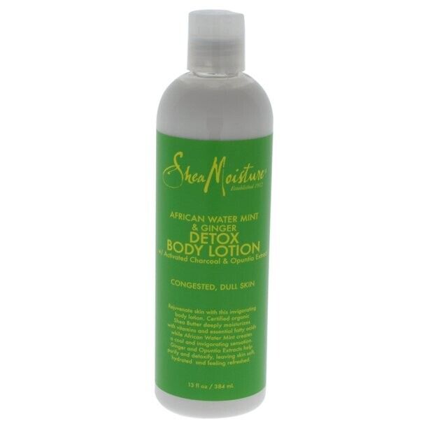 Shea Moisture African Water Mint and Ginger Detox Body Lotion - 384 ml