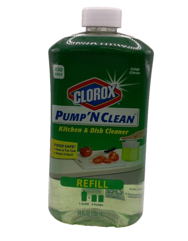 Clorox Pump 'N Clean Kitchen & Dish Cleaner Refill / 24 fl oz
