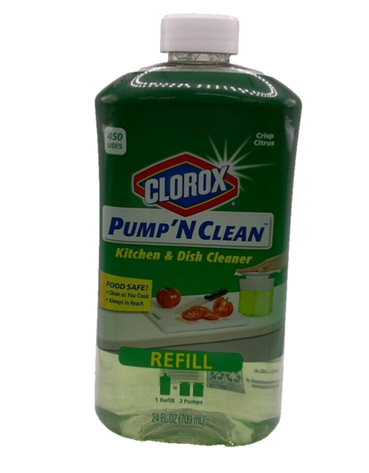 Clorox Pump 'N Clean Kitchen & Dish Cleaner Refill / 24 fl oz