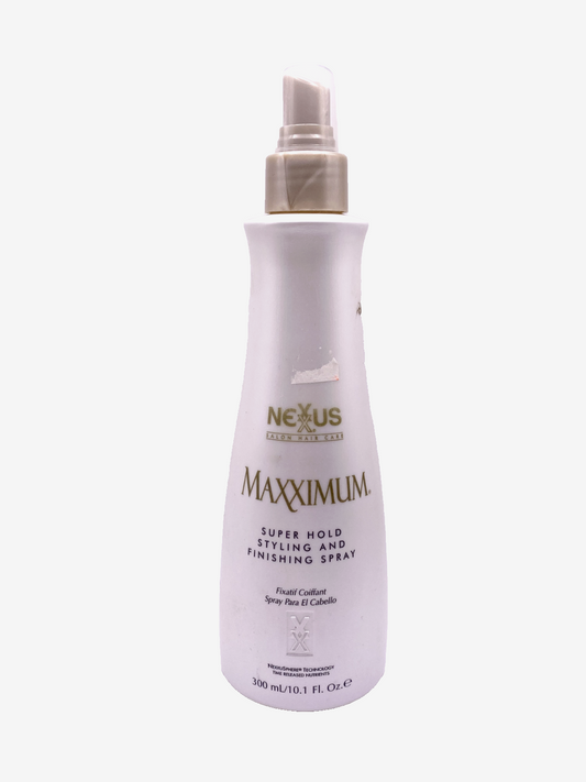 Nexxus Maxximum Super Hold Styling and Finishing Spray 10.1 Fl Oz Original