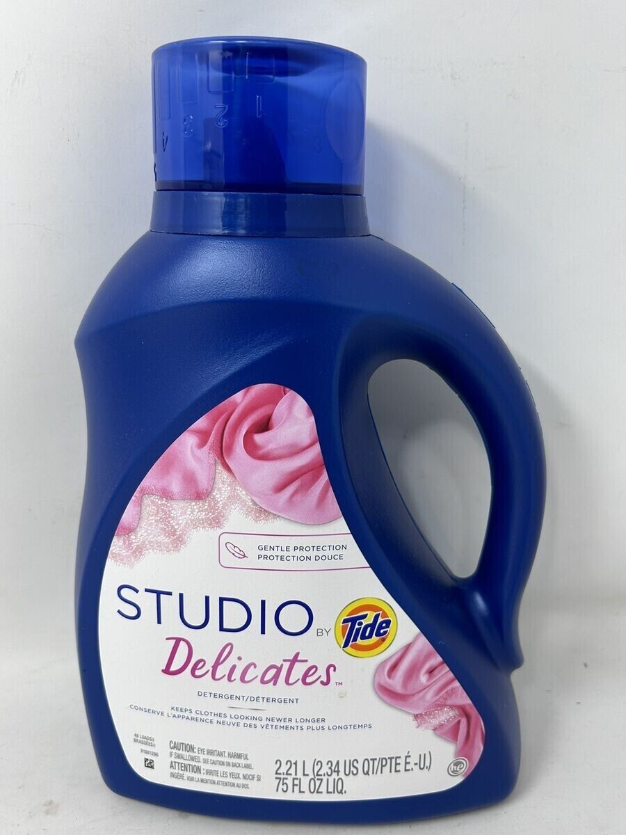 Studio by Tide Delicates Liquid Laundry Detergent, 75 fl oz 48 Loads Large