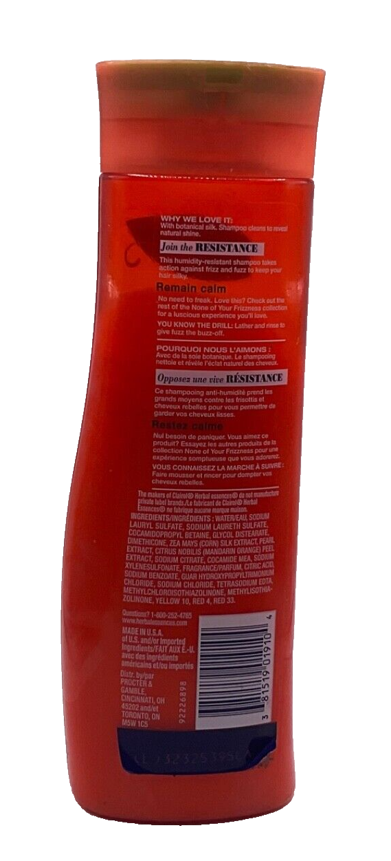 Herbal Essences None Of Your Frizzness Anti-Frizz Shampoo / 10.1 oz