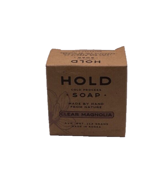 Hold Cold Process Soap Clear Magnolia Avg .113g Made in Korea