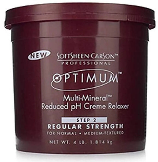 Softsheen Carson Optimum Multi-Mineral Reduced pH Relaxer-Mild Strength/4lb