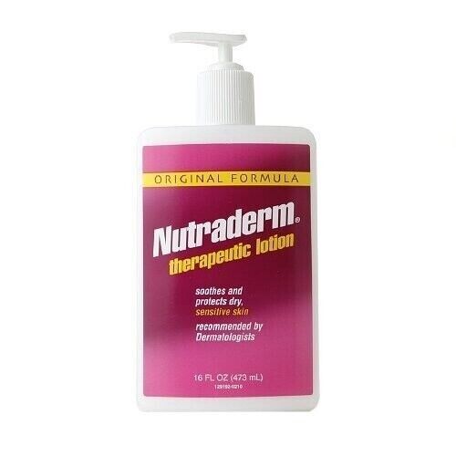 Nutraderm Therapeutic Lotion Sensitive Skin Original Formula 16oz - One Bottle