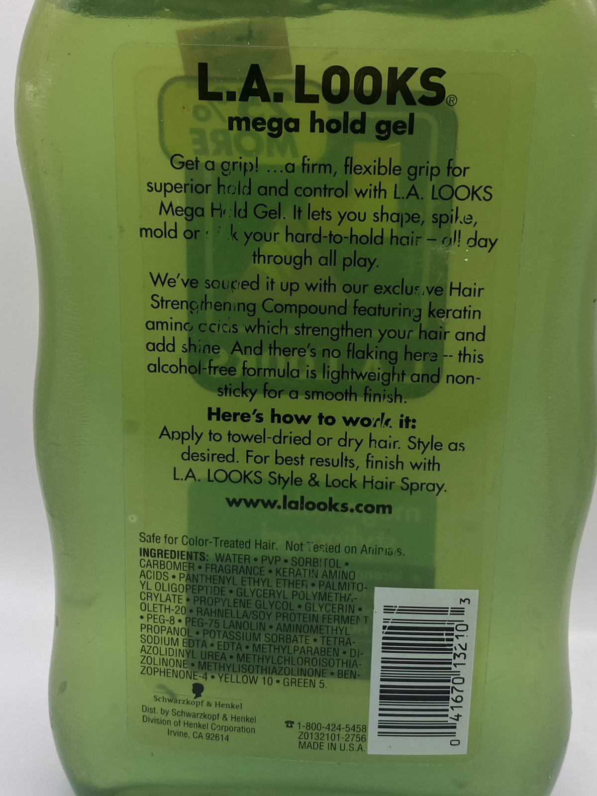 Vintage LA Looks Styling Gel 20 oz Mega Hold