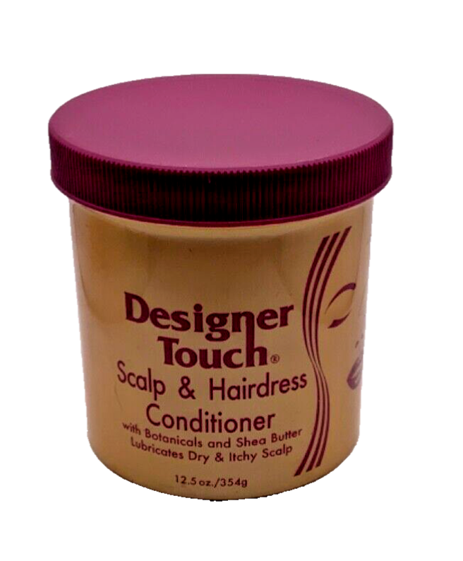 Designer Touch Scalp & Hairdress w/ Botanicals & Shea Butter 12.5oz