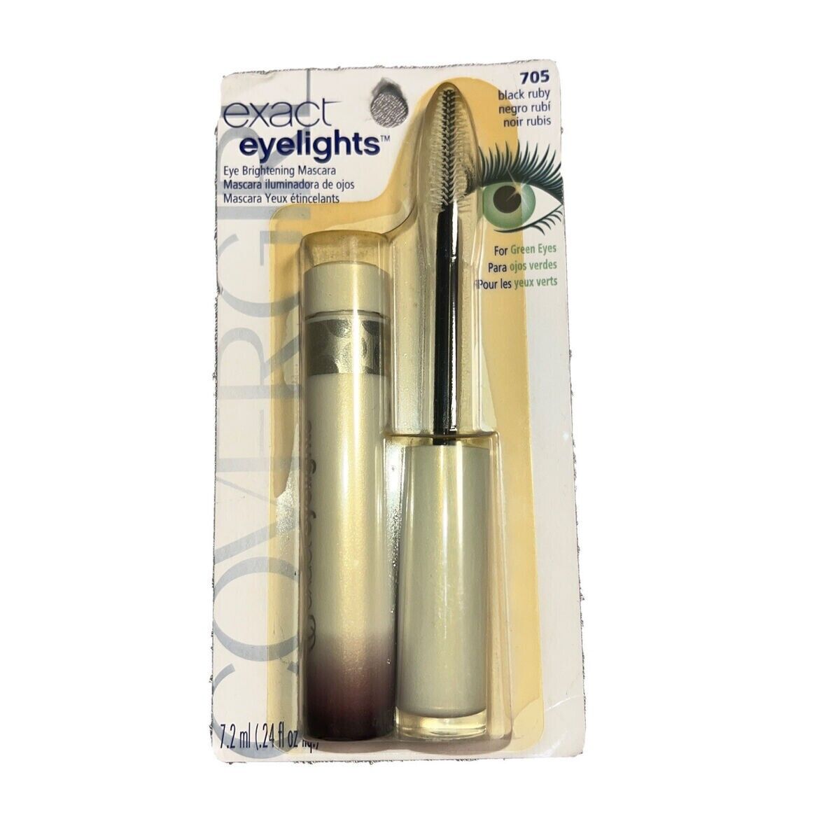 Covergirl Exact Eyelights For Green Eyes #705 Black Ruby/.24 oz