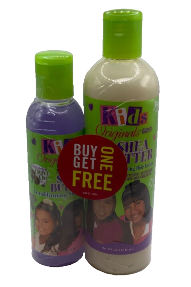Kids Originals Detangling Hair Lotion 12oz + Conditioning Shampoo 6oz