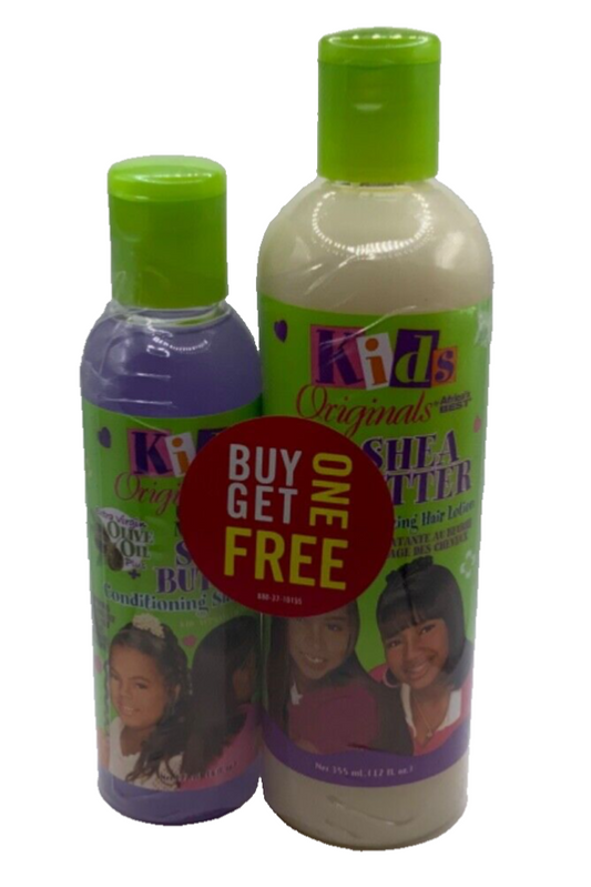 Kids Originals Detangling Hair Lotion 12oz + Conditioning Shampoo 6oz