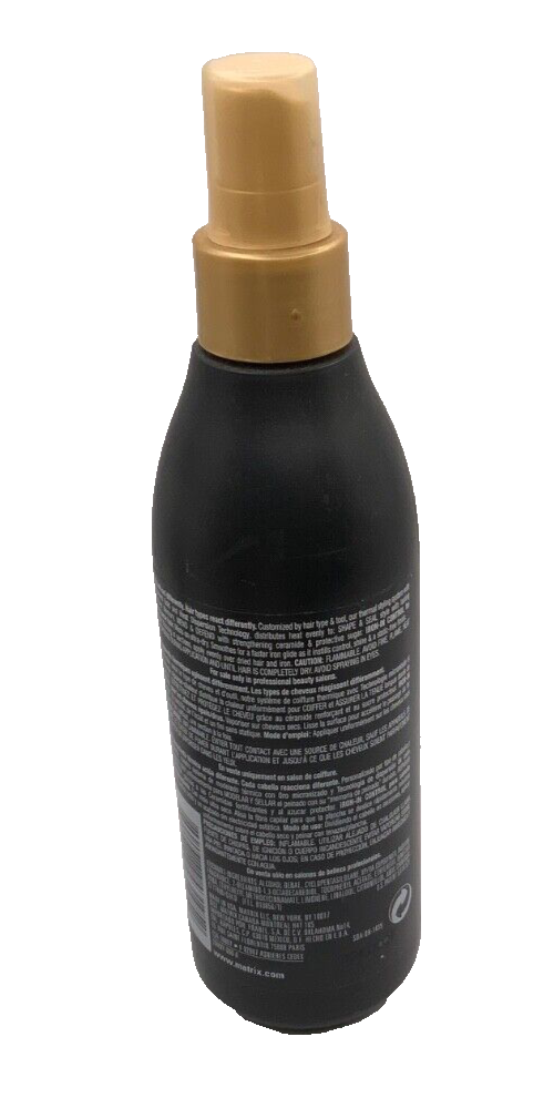 Matrix Vavoom Gold Heat Iron In Volume Protective Dry Mist Thick Coarse Hair 8.5