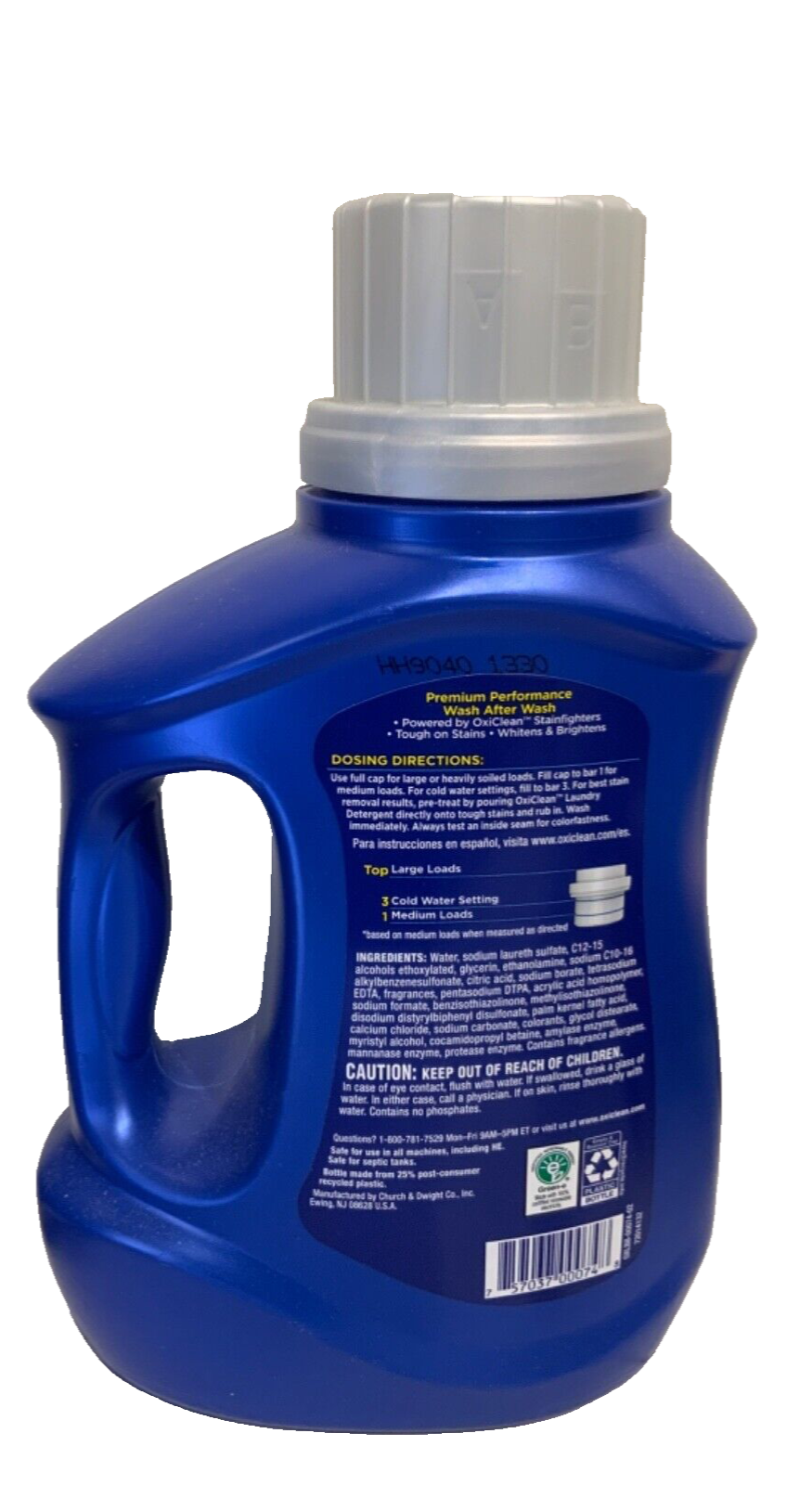 Oxi Clean Laundry Detergent Refreshing Lavender & Lily 40 fl oz