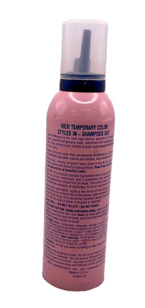 Roux Fanci-Full Color Styling Mousse #18 Spun Sand / 6oz