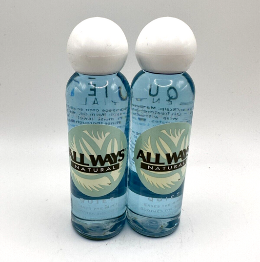 (2) Allways Naturals Essential Oils Aromatherapy QUIET - 2 oz