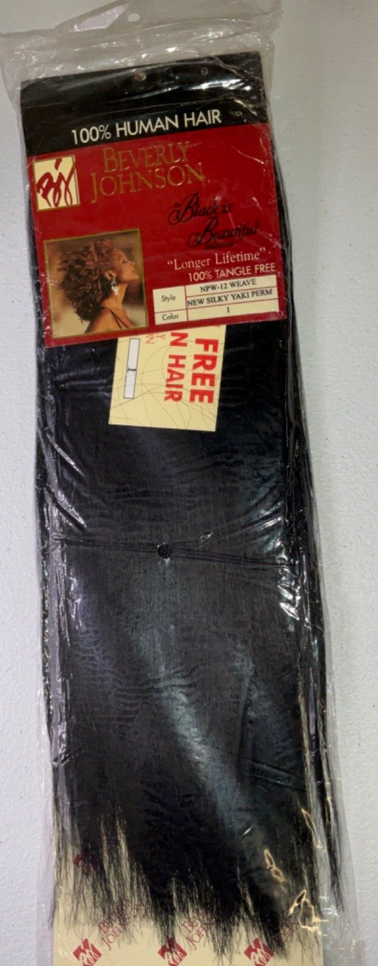 Beverly Johnson Black is Beautiful Collection SilkyYaky Perm/Color 1/12 inches